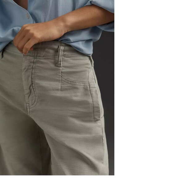 Anthropologie The Vintage Bow Full-Length Pants by Pilcro 29 new with tag - Picture 3 of 4